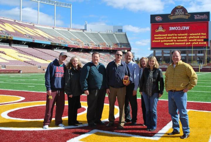 Murphy employees at TCF Bank Stadium